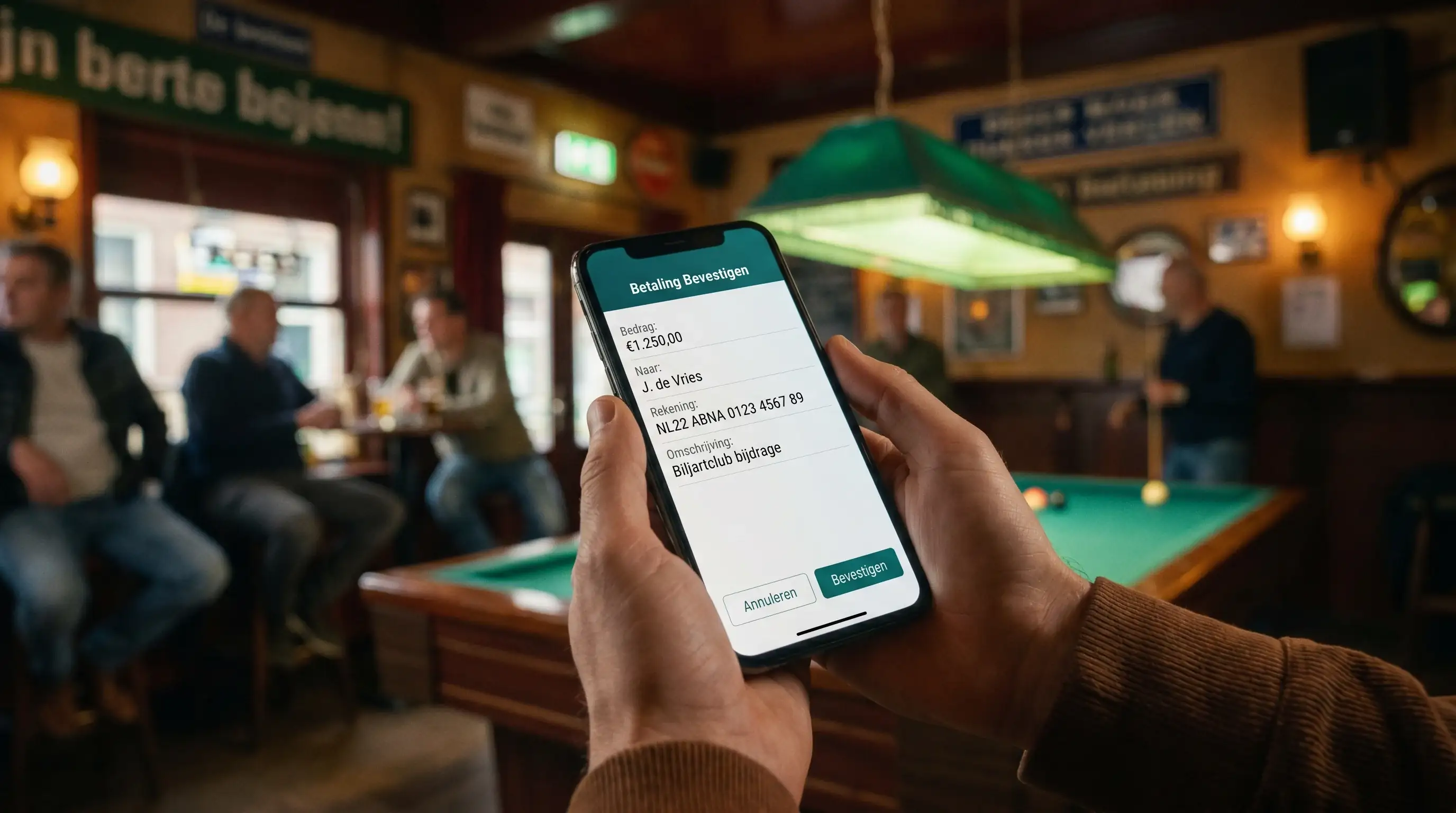 Snooker Wedden met iDEAL — Storten en Opnemen | SnookerStoot